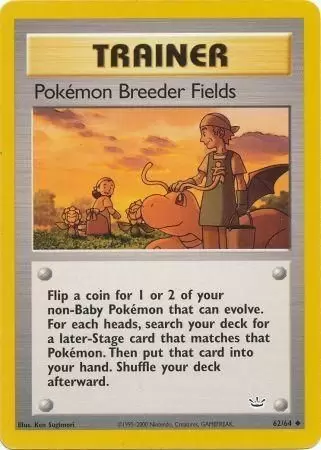 Neo Revelation - Pokémon Breeder Fields