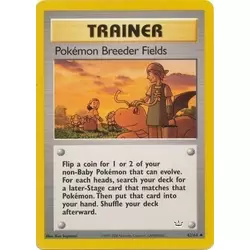 Pokémon Breeder Fields