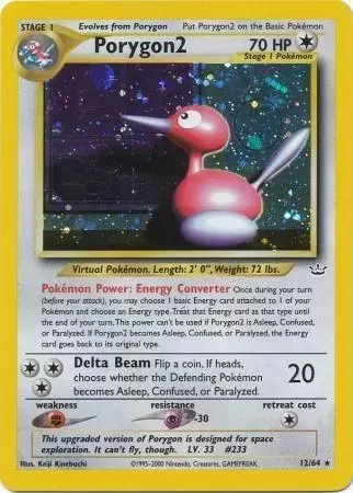 Neo Revelation - Porygon2 Holo