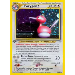 Porygon2 1st Edition Holo