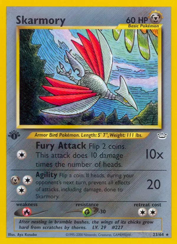 Neo Revelation - Skarmory 1st Edition