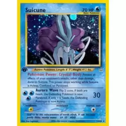 Suicune 1st Edition Holo