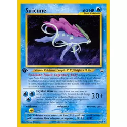 Suicune 1st Edition