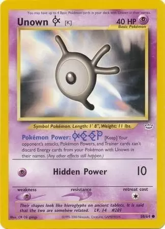 Neo Revelation - Unown K