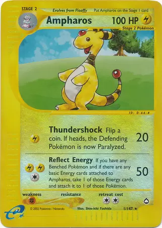 Aquapolis - Ampharos Reverse