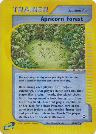 Aquapolis - Apricorn Forest Reverse