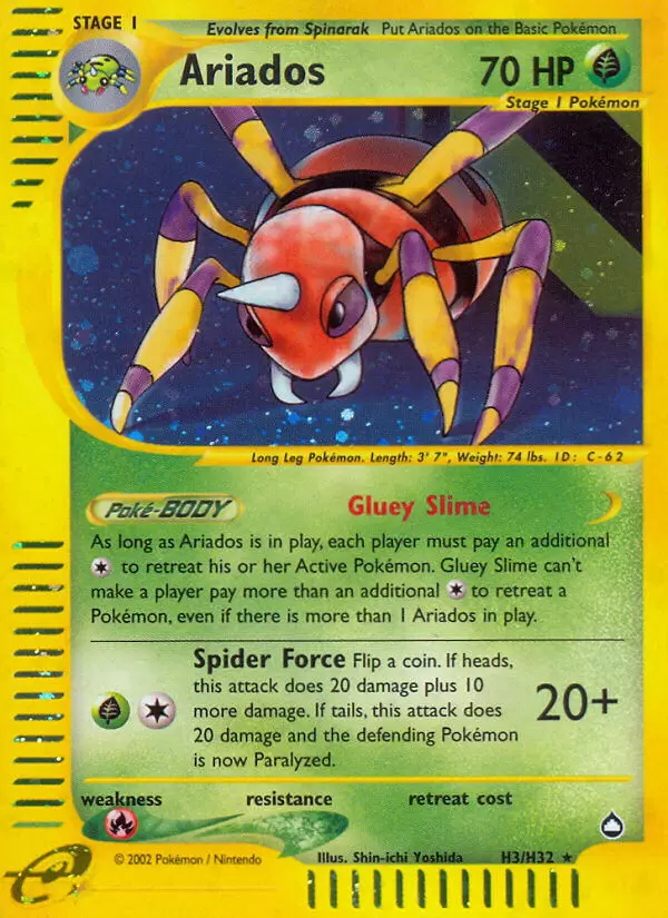 Aquapolis - Ariados Holo