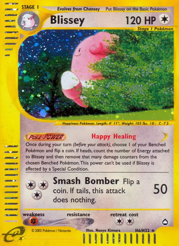 Aquapolis - Blissey Holo