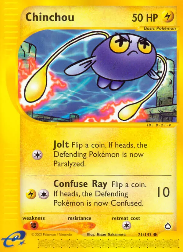 Aquapolis - Chinchou
