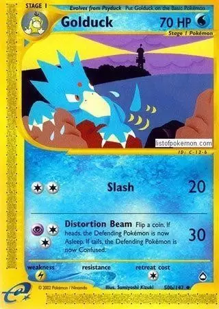 Aquapolis - Golduck Reverse