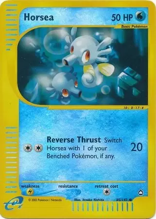 Aquapolis - Horsea Reverse