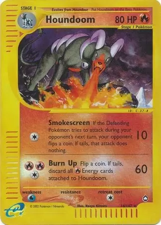 Aquapolis - Houndoom Reverse