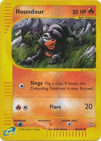 Aquapolis - Houndour Reverse