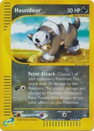 Aquapolis - Houndour Reverse