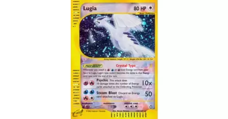 Lugia - Aquapolis - Pokemon