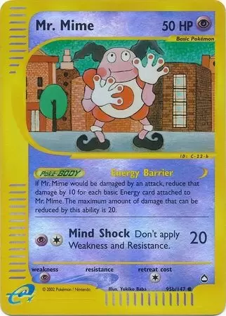 Aquapolis - Mr. Mime Reverse