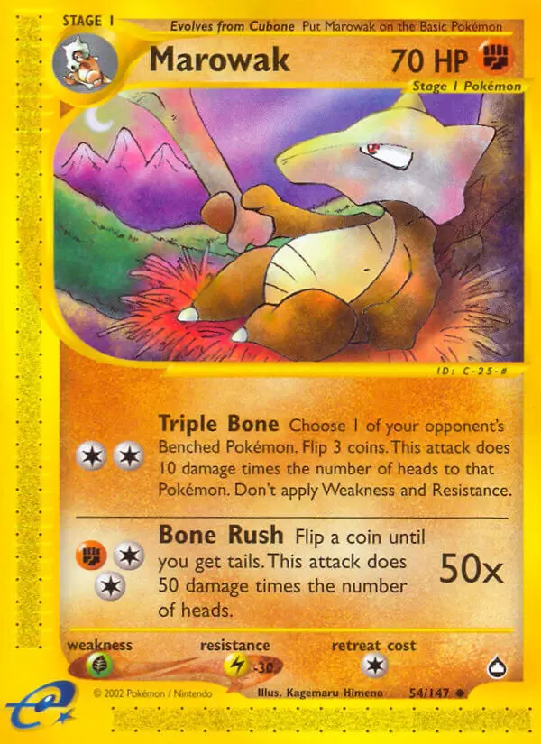 Aquapolis - Marowak