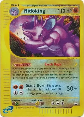Aquapolis - Nidoking Reverse