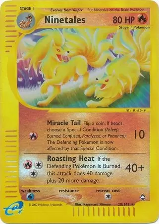 Aquapolis - Ninetales Reverse