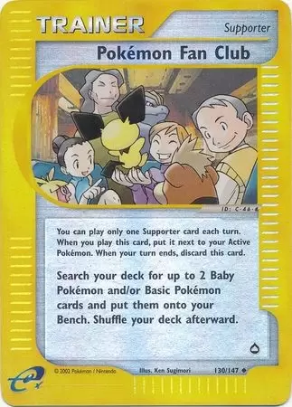 Aquapolis - Pokémon Fan Club Reverse