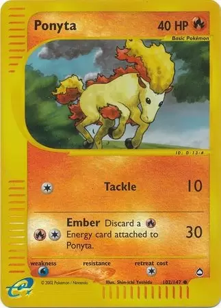 Aquapolis - Ponyta Reverse