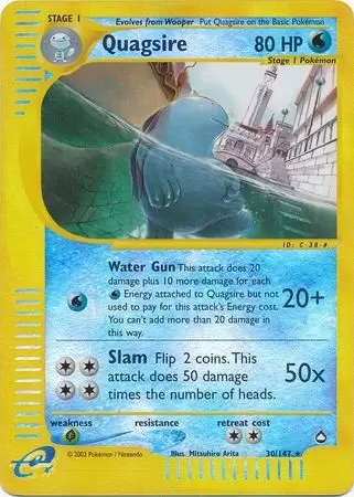 Aquapolis - Quagsire Reverse