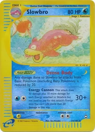 Aquapolis - Slowbro Reverse
