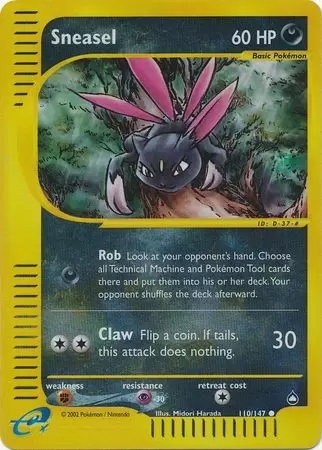 Aquapolis - Sneasel Reverse