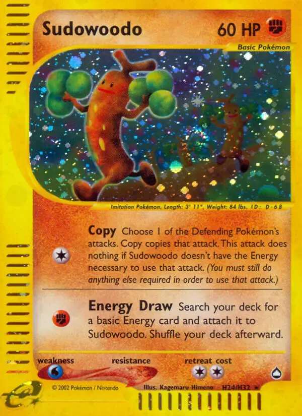 Aquapolis - Sudowoodo Holo