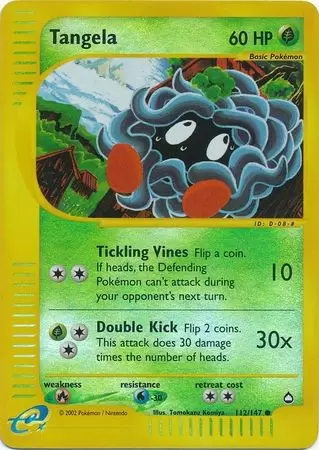 Aquapolis - Tangela Reverse