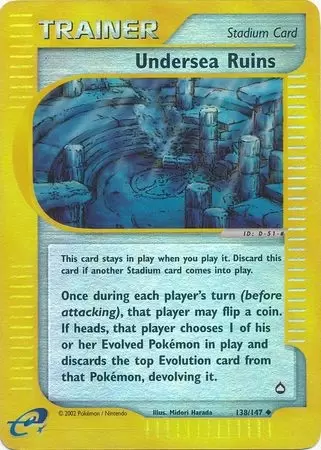 Aquapolis - Undersea Ruins Reverse