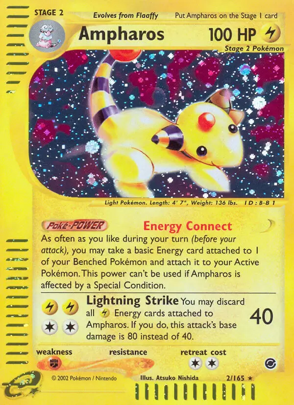 Expedition - Ampharos Holo