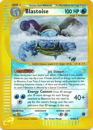 Expedition - Blastoise Reverse