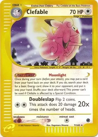 Expedition - Clefable Reverse