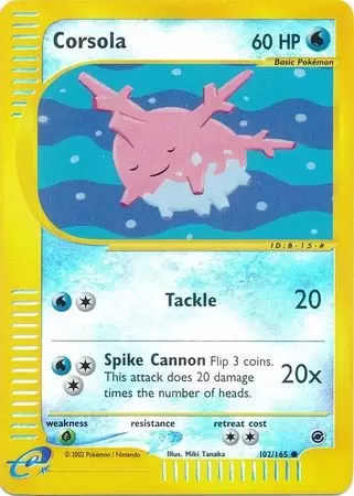 Expedition - Corsola Reverse