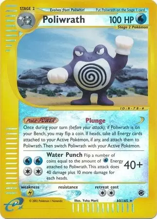 poliwrath pokemon card