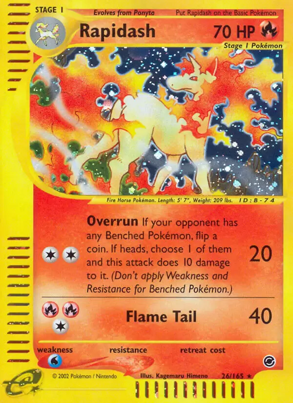 Expedition - Rapidash Holo