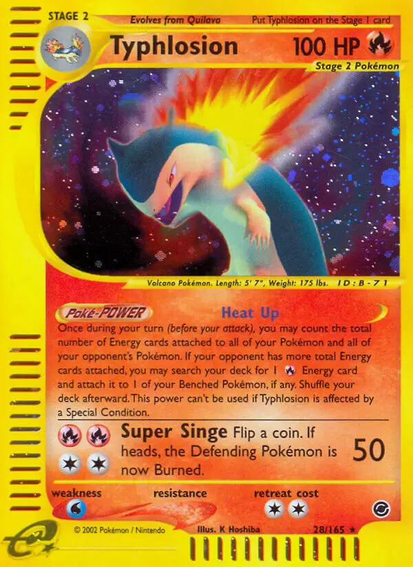 Expedition - Typhlosion Holo