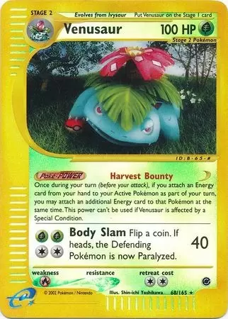 Expedition - Venusaur Reverse