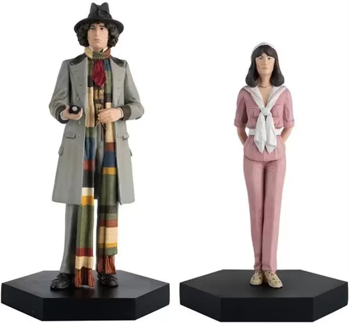 Doctor Who Eaglemoss - Coffret Duo 4ème Docteur & Sarah Jane