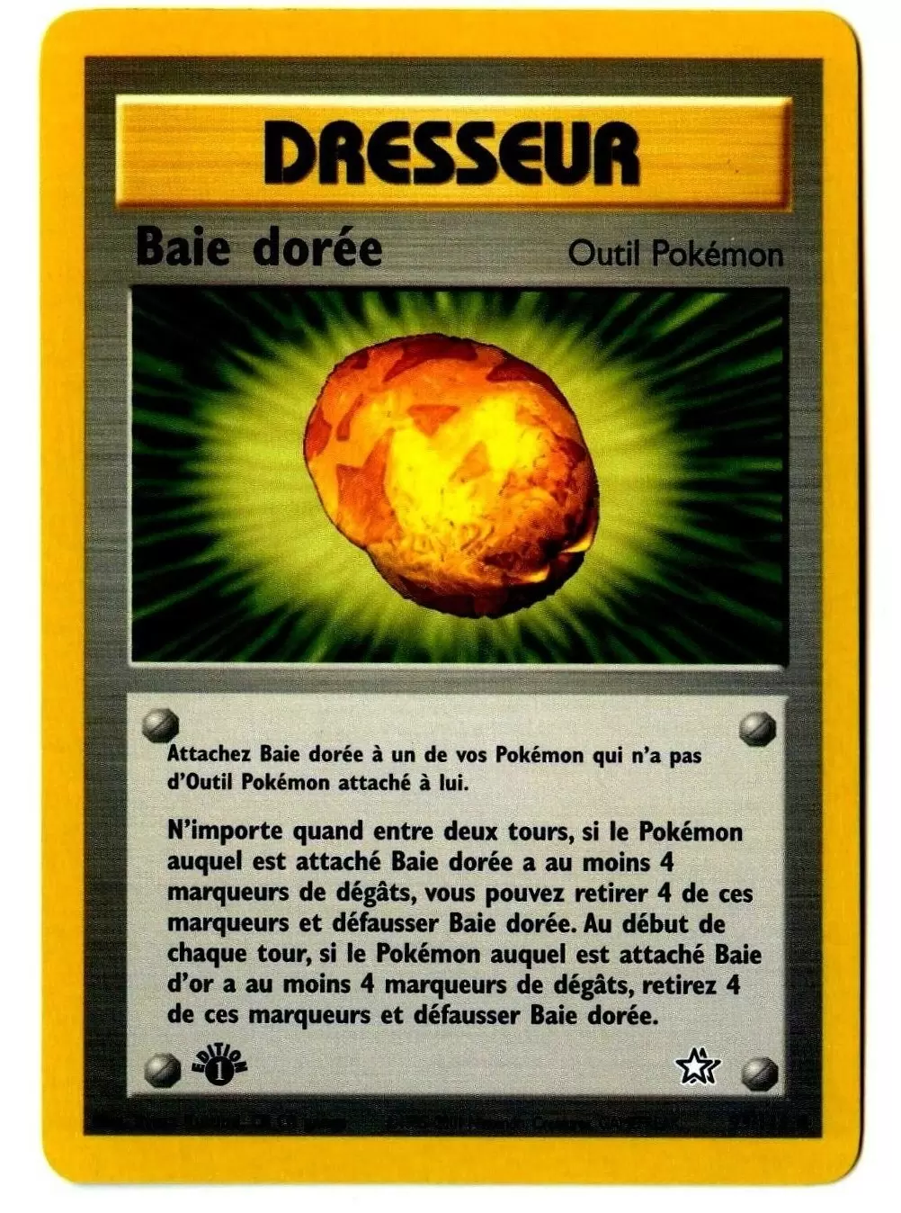Neo Genesis - Baie dorée édition 1