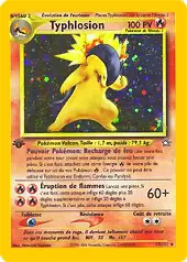 Neo Genesis - Typhlosion édition 1 Holographique