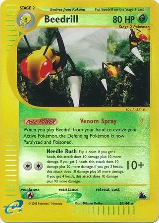 Skyridge - Beedrill Reverse