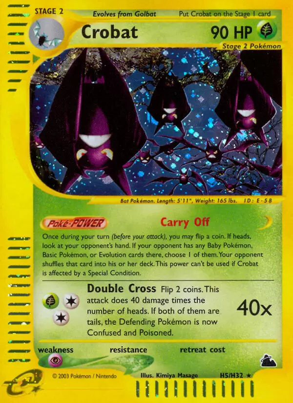Skyridge - Crobat Holo