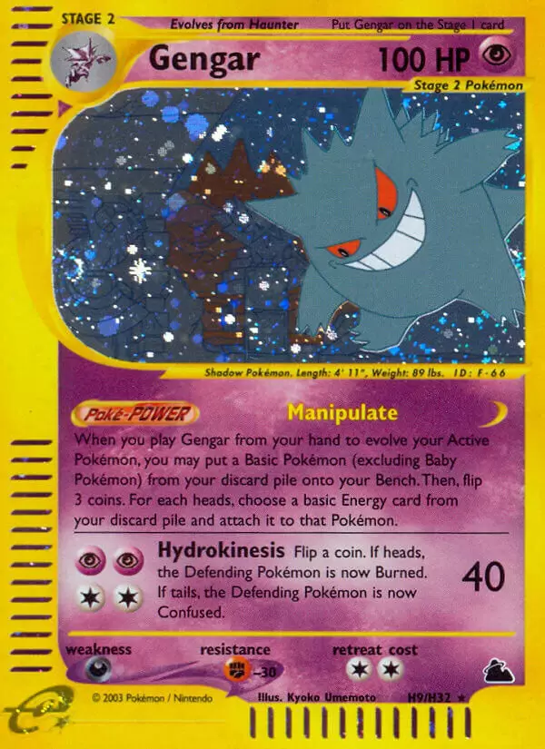 Pokemon, Skyridge Alakazam, outlet Reverse Holo