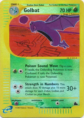 Skyridge - Golbat Reverse