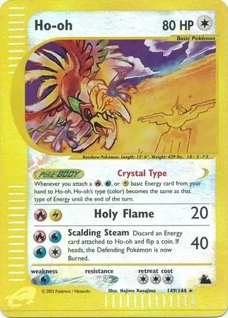 Skyridge - Ho-Oh Reverse