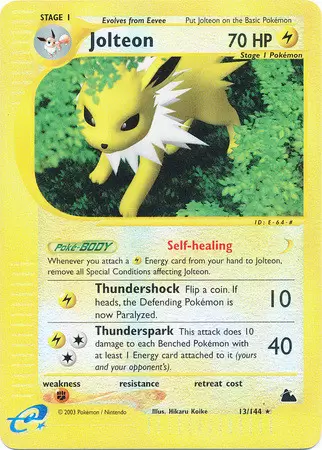 Skyridge - Jolteon Reverse