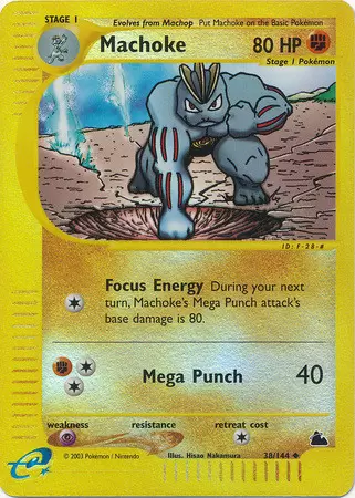 Skyridge - Machoke Reverse