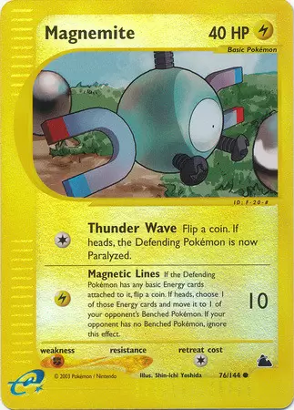 Skyridge - Magnemite Reverse